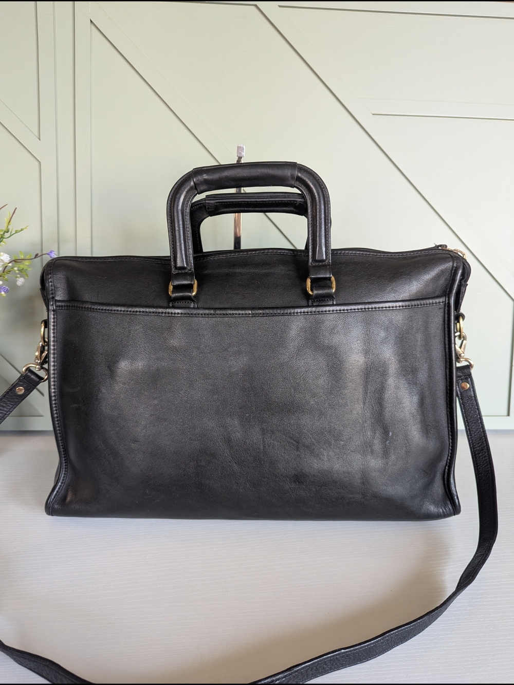 Vintage Coach Harrison Briefcase (Style #5283). - Picture 5 of 16